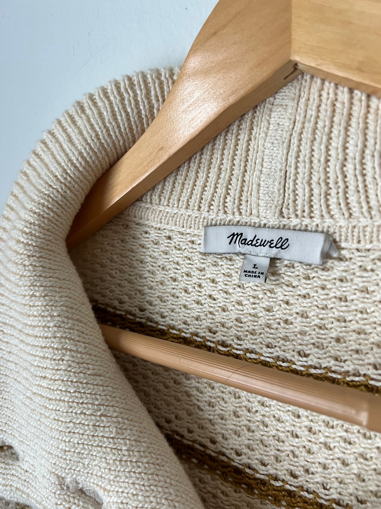 Madewell Fishermans Sweater